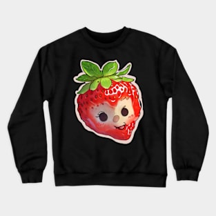 Smiling Strawberry Crewneck Sweatshirt